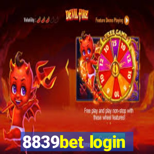 8839bet login